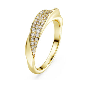 Swarovski Classica sormus, kullattu hopea ja kirkkaat zirkonit, 5746018