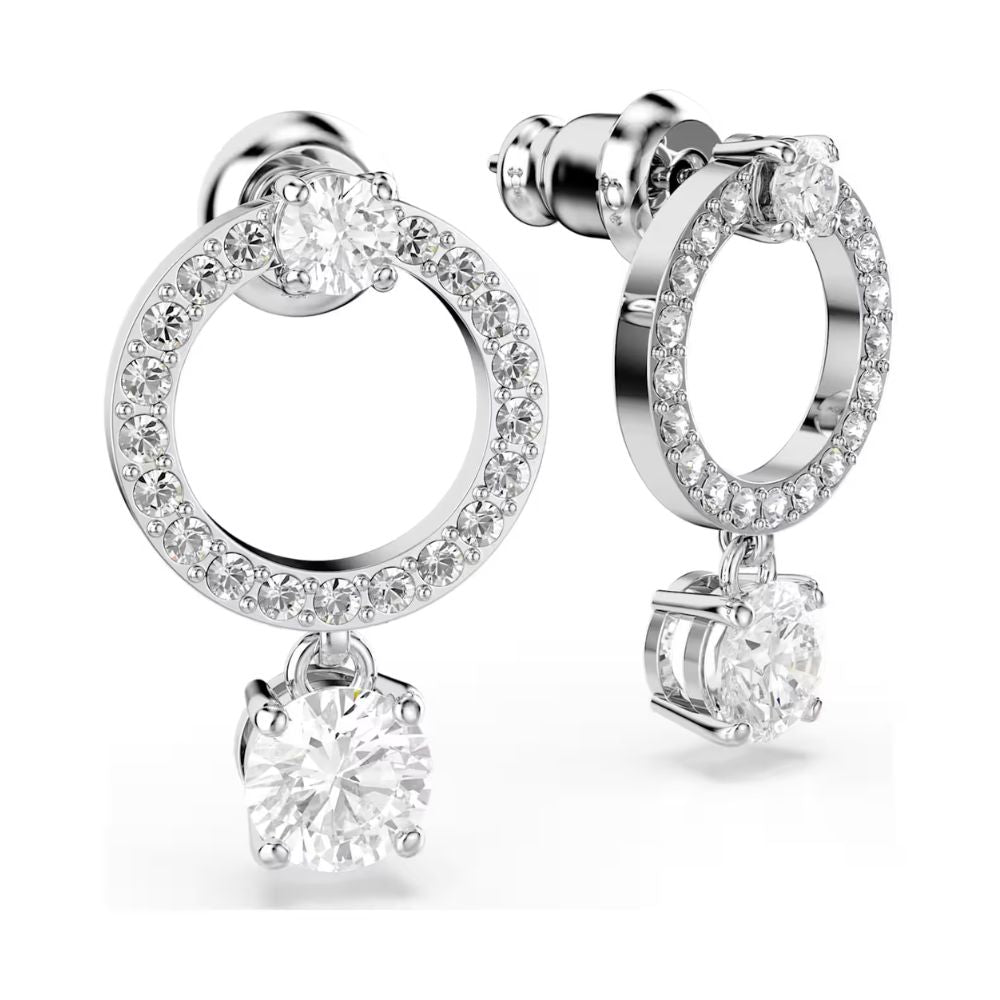 Swarovski Constella Circle korvakorut, kirkkaat kivet, 5563278