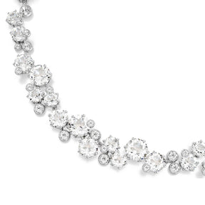 Swarovski Constella kaulakoru, vaalea metalli ja kirkkaat kristallit, 5722472