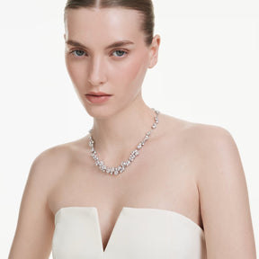 Swarovski Constella kaulakoru, vaalea metalli ja kirkkaat kristallit, 5722472