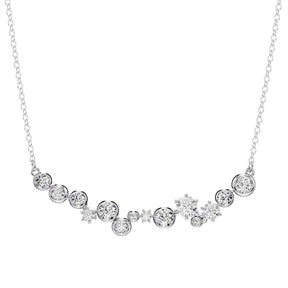 Swarovski Constella kaulakoru, vaalea metalli ja kirkkaat kristallit, 5722473