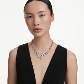 Swarovski Constella kaulakoru, vaalea metalli ja kirkkaat kristallit 5732249