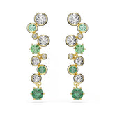 Swarovski Constella korvakorut, keltakullanväri ja vihreät kristallit, 5732248