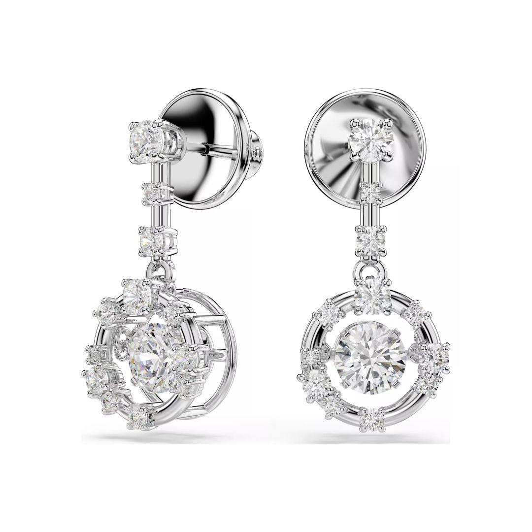 Swarovski Constella korvakorut, kirkkaat zirkonit, 5738194