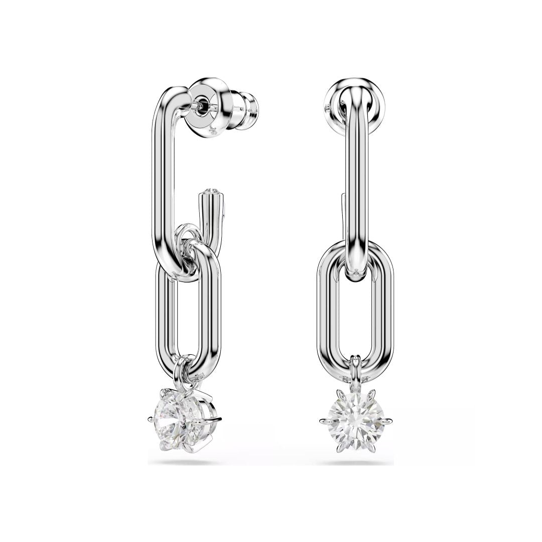 Swarovski Constella korvakorut, vaalea metalli ja kirkkaat kristallit 5728584