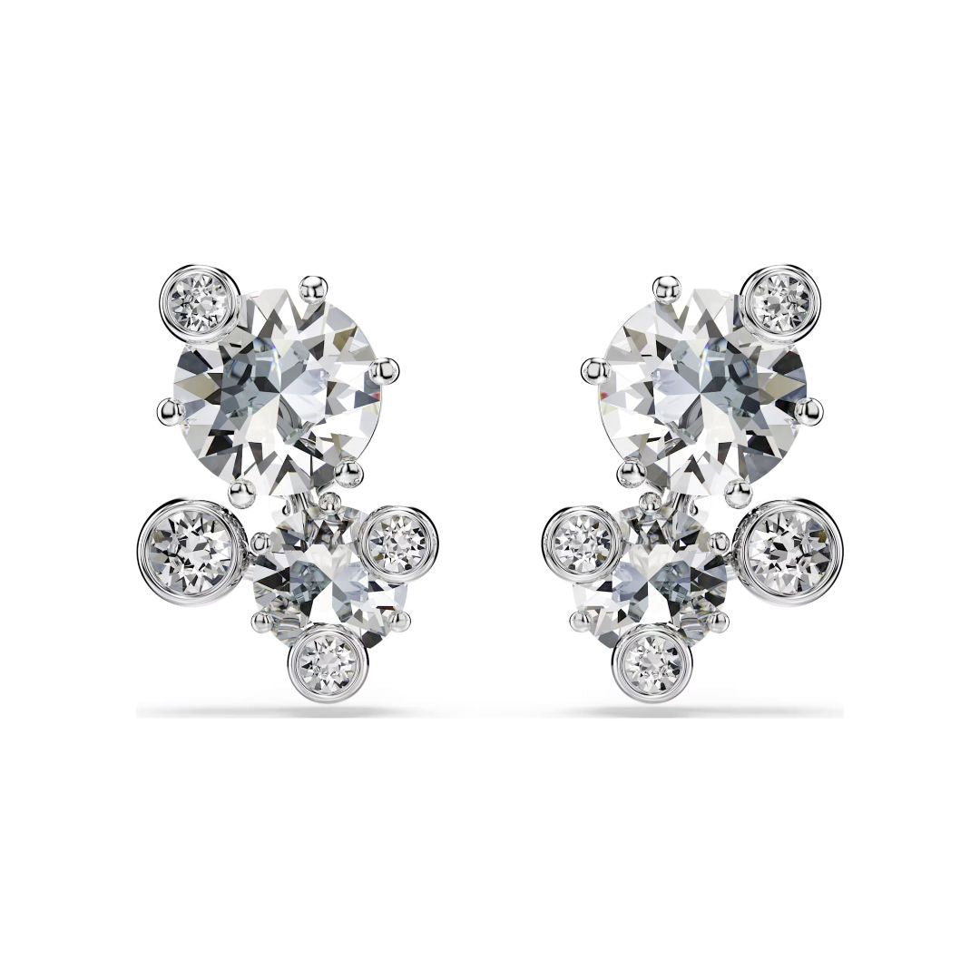 Swarovski Constella korvakorut, vaalea metalli ja kirkkaat kristallit, 5732253