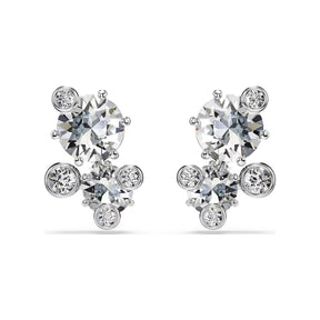 Swarovski Constella korvakorut, vaalea metalli ja kirkkaat kristallit, 5732253