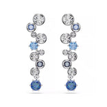 Swarovski Constella korvakorut, vaalea metalli ja siniset kristallit, 5732775