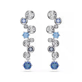 Swarovski Constella korvakorut, vaalea metalli ja siniset kristallit, 5732775