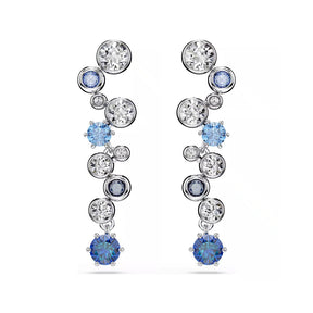 Swarovski Constella korvakorut, vaalea metalli ja siniset kristallit, 5732775