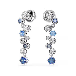 Swarovski Constella korvakorut, vaalea metalli ja siniset kristallit, 5732775