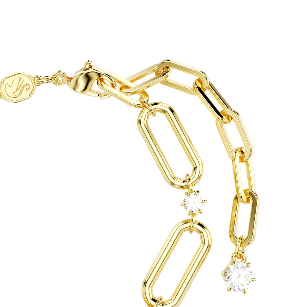 Swarovski Constella rannekoru, keltakullanväri ja kirkkaat kristallit, 5683359