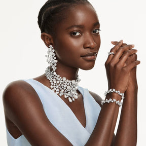 Swarovski Constella rannekoru, vaalea metalli ja kirkkaat kristallit 5722469