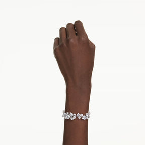 Swarovski Constella rannekoru, vaalea metalli ja kirkkaat kristallit 5722469