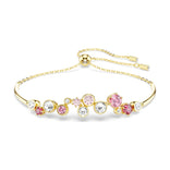 Swarovski Constella rannerengas, keltakullanväri ja pinkit kristallit, 5722476