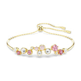 Swarovski Constella rannerengas, keltakullanväri ja pinkit kristallit, 5722476