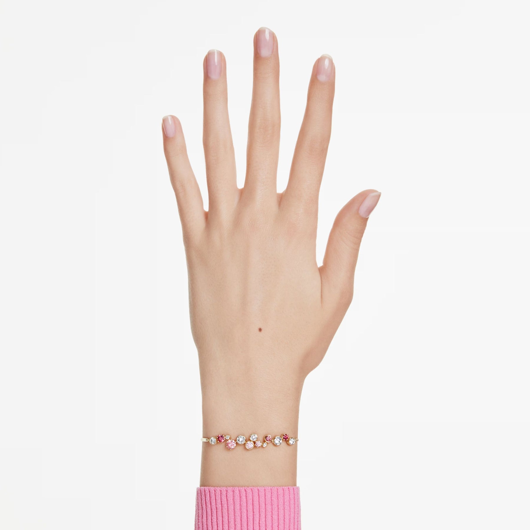 Swarovski Constella rannerengas, keltakullanväri ja pinkit kristallit, 5722476