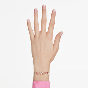 Swarovski Constella rannerengas, keltakullanväri ja pinkit kristallit, 5722476