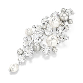 Swarovski Constella rintakoru, vaalea metalli kirkkailla kristalleilla 5722516