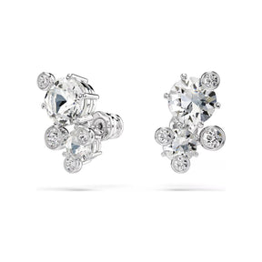 Swarovski Constella, setti, kaulakoru, rannekoru ja korvakorut, vaalea metalli ja kirkkaat kristallit 5738285