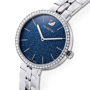 Swarovski Cosmopolitan rannekello, hopeanväri ja kirkkaat kristallit, 5517790