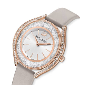 Swarovski Crystalline aura rannekello, ruusukullanväri ja kirkkaat kristallit, 5519450