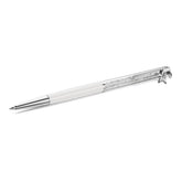 Swarovski Crystalline kuulakärkikynä, valkoinen, kromi ja kirkkaat kristallit, 5717136