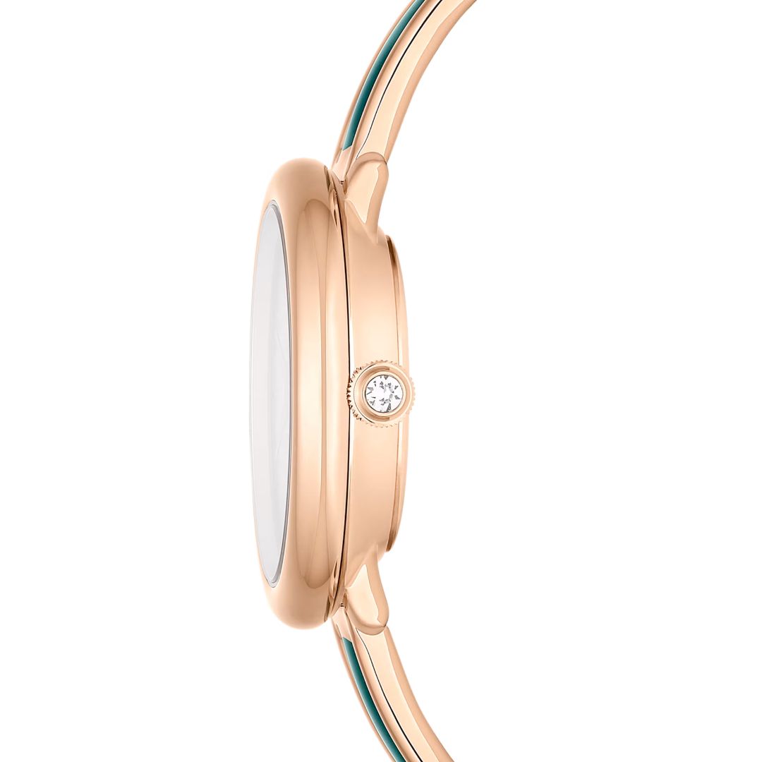 Swarovski Crystalline rannekello, ruusukullanvärinen ja kirkkaat kristallit, 5709816