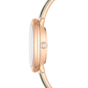 Swarovski Crystalline rannekello, ruusukullanvärinen ja kirkkaat kristallit, 5709816