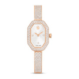 Swarovski Dextera bangle rannekello, ruusukullanväri ja kirkkaat kristallit, 5672992