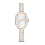 Swarovski Dextera bangle rannekello, samppanjakullanväri ja kirkkaat kristallit, 5672987