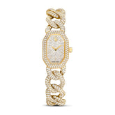 Swarovski Dextera chain rannekello, keltakullanväri ja kirkkaat kristallit, 5668854