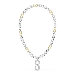 Swarovski Dextera kaulakoru, keltakullattu ja kirkkaat kristallit, 5743785