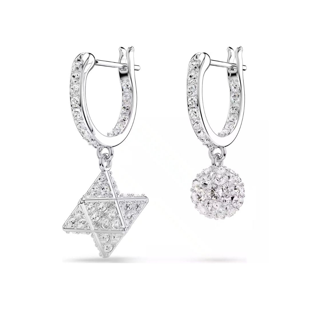 Swarovski Dextera korvakorut, vaalea metalli ja kirkkaat kristallit 5693194