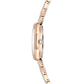 Swarovski Dextera octagon rannekello, ruusukullanväri ja kirkkaat kristallit, 5715517