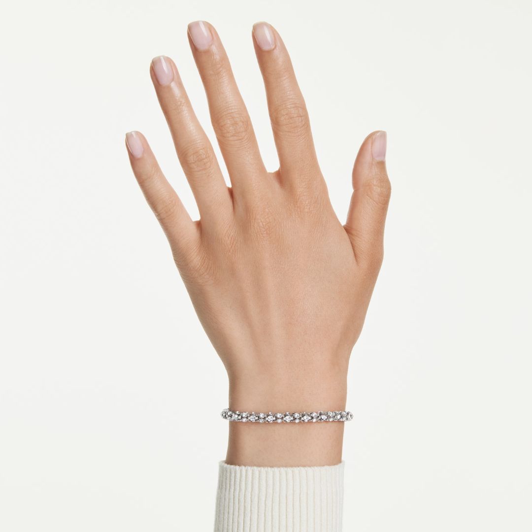 Swarovski Dextera rannekoru, ruostumaton teräs ja kirkkaat zirkonit, 5750171