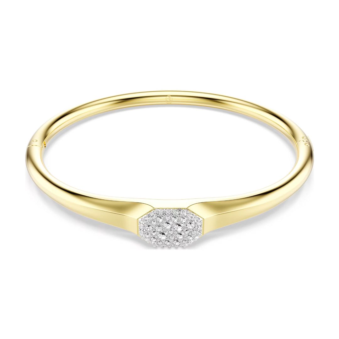 Swarovski Dextera rannerengas, keltakullanväri ja kirkkaat kristallit