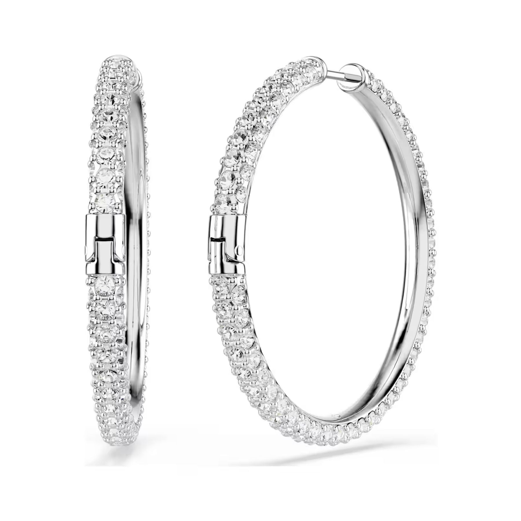 Swarovski Dextera rengaskorvakorut, vaalea metalli ja kirkkaat kristallit, 5754156