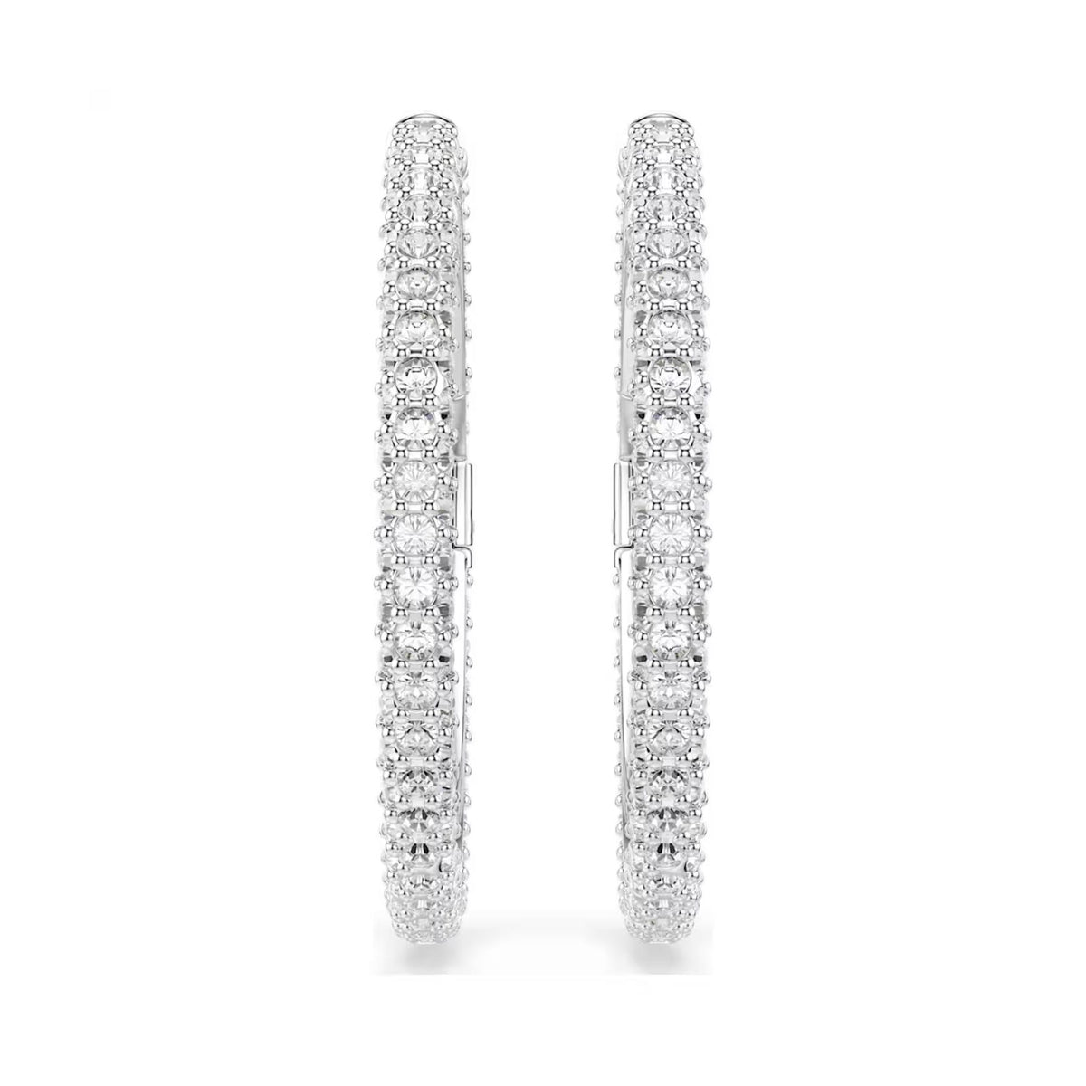 Swarovski Dextera rengaskorvakorut, vaalea metalli ja kirkkaat kristallit, 5754156
