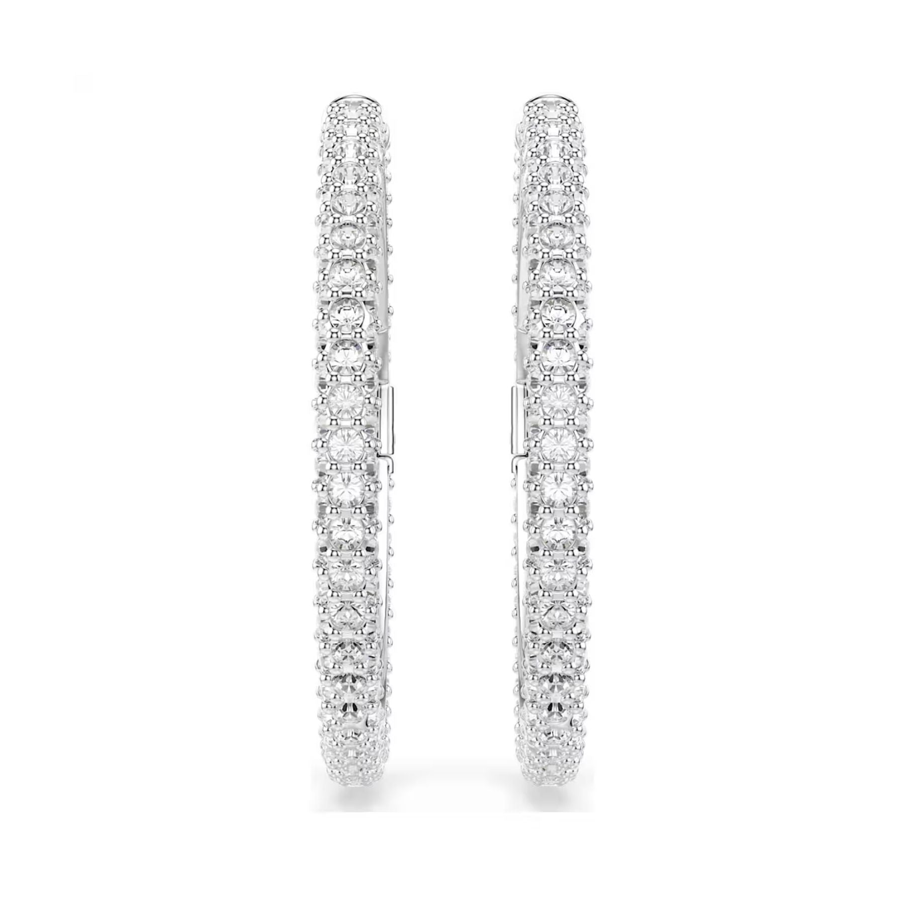 Swarovski Dextera rengaskorvakorut, vaalea metalli ja kirkkaat kristallit, 5754156