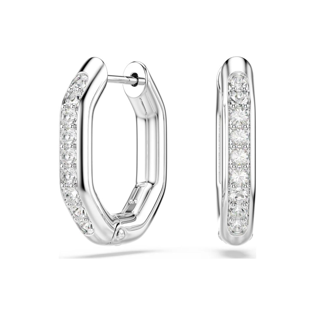 Swarovski Dextera rengaskorvakorut, vaalea metalli ja kirkkaat kristallit 5724585