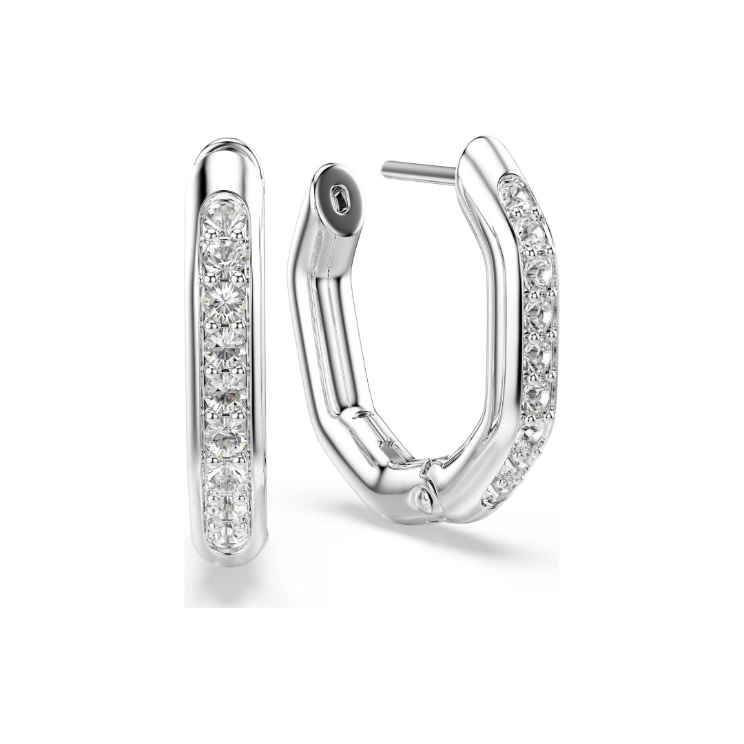 Swarovski Dextera rengaskorvakorut, vaalea metalli ja kirkkaat kristallit 5724585