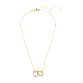 Swarovski Dextera riipus, keltakullattu ja kirkkaat kristallit, 5668820