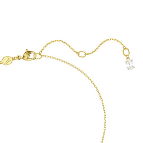 Swarovski Dextera riipus, keltakullattu ja kirkkaat kristallit, 5668820