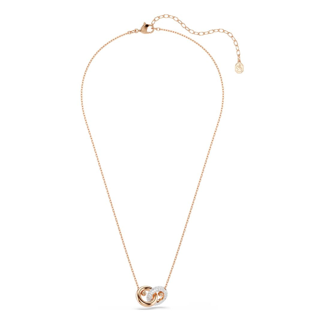 Swarovski Dextera riipus, rosekullattu ja kirkkaat kristallit, 5738200