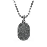 Swarovski Dextera riipus, tumma metalli ja mustat kristallit 5724595