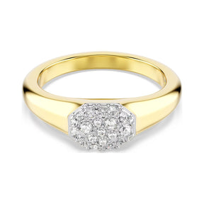 Swarovski Dextera sormus, keltakullanvärinen ja kirkkaat kristallit