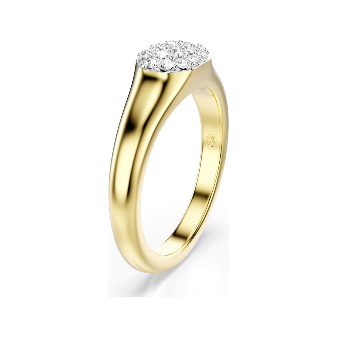 Swarovski Dextera sormus, keltakullanvärinen ja kirkkaat kristallit