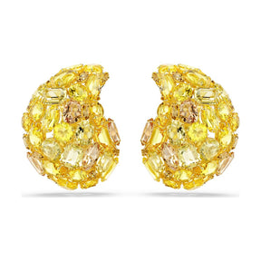 Swarovski Gema Clip korvakorut, keltakullanväri ja keltaiset kristallit, 5723383