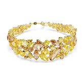 Swarovski Gema Choker kaulakoru, keltakullanväri ja keltaiset kristallit, 5708713
